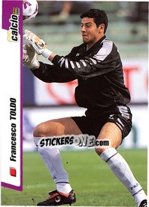 Cromo Francesco Toldo - Pianeta Calcio 1999-2000 - Ds