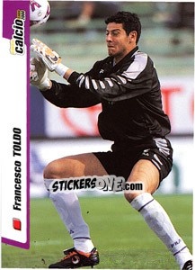 Sticker Francesco Toldo - Pianeta Calcio 1999-2000 n. 45 - Ds