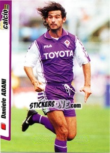 Cromo Daniele Adani - Pianeta Calcio 1999-2000 - Ds