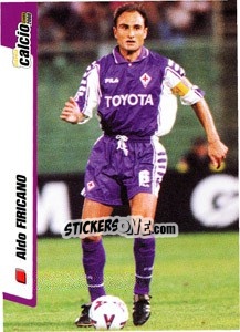 Figurina Aldo Firicano - Pianeta Calcio 1999-2000 - Ds