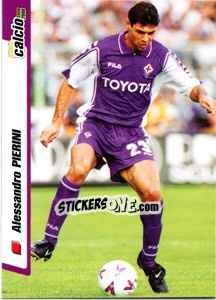 Sticker Alessandro Pierini - Pianeta Calcio 1999-2000 n. 49 - Ds