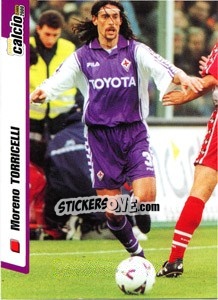 Figurina Moreno Torricelli - Pianeta Calcio 1999-2000 - Ds