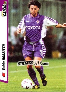 Cromo Fabio Rossitto - Pianeta Calcio 1999-2000 - Ds