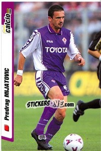 Sticker Predrag Mijatovic - Pianeta Calcio 1999-2000 n. 63 - Ds