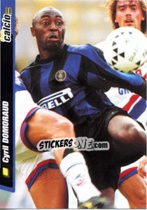 Sticker Cyril Domoraud - Pianeta Calcio 1999-2000 n. 68 - Ds