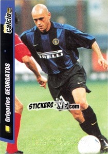Cromo Grigorios Georgatos - Pianeta Calcio 1999-2000 - Ds