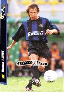 Sticker Benoit Cauet - Pianeta Calcio 1999-2000 n. 73 - Ds