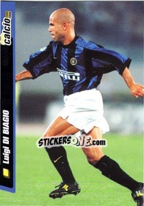 Figurina Luigi Di Biagio - Pianeta Calcio 1999-2000 - Ds