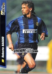 Sticker Roberto Baggio - Pianeta Calcio 1999-2000 n. 80 - Ds