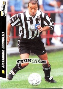 Figurina Alessandro Birindelli - Pianeta Calcio 1999-2000 - Ds