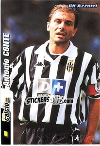 Cromo Antonio Conte - Pianeta Calcio 1999-2000 - Ds