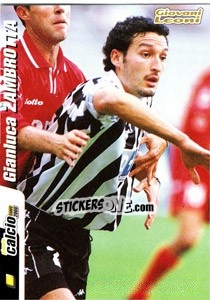 Cromo Gianluca Zambrotta - Pianeta Calcio 1999-2000 - Ds