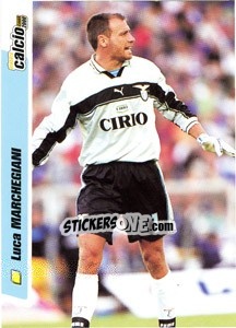 Figurina Luca Marchegiani - Pianeta Calcio 1999-2000 - Ds