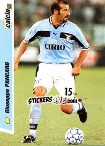 Figurina Giuseppe Pancaro - Pianeta Calcio 1999-2000 - Ds