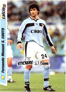 Sticker Fernando Couto - Pianeta Calcio 1999-2000 n. 110 - Ds
