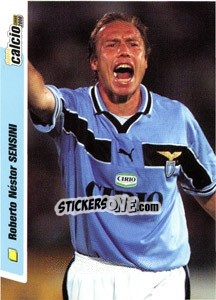 Sticker Nestor Sensini - Pianeta Calcio 1999-2000 - Ds