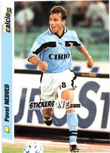 Cromo Pavel Nedved - Pianeta Calcio 1999-2000 - Ds