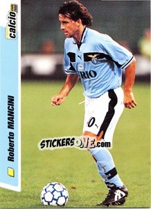 Cromo Roberto Mancini - Pianeta Calcio 1999-2000 - Ds