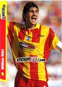 Sticker William Viali - Pianeta Calcio 1999-2000 - Ds