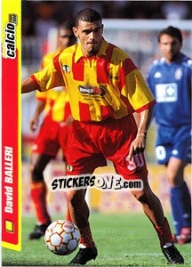 Sticker David Balleri - Pianeta Calcio 1999-2000 n. 127 - Ds