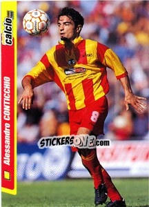 Cromo Alessandro Conticchio - Pianeta Calcio 1999-2000 - Ds