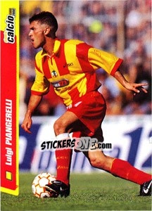 Figurina Luigi Piangerelli - Pianeta Calcio 1999-2000 - Ds