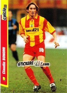 Cromo Claudio Bonomi - Pianeta Calcio 1999-2000 - Ds