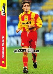 Sticker Emiliano Biliotti - Pianeta Calcio 1999-2000 n. 138 - Ds