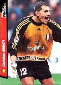 Cromo Christian Abbiati - Pianeta Calcio 1999-2000 - Ds