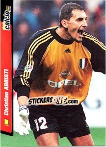 Sticker Christian Abbiati - Pianeta Calcio 1999-2000 n. 139 - Ds