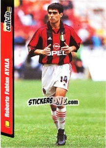 Sticker Roberto Ayala - Pianeta Calcio 1999-2000 n. 141 - Ds