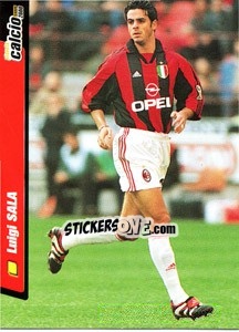 Figurina Luigi Sala - Pianeta Calcio 1999-2000 - Ds