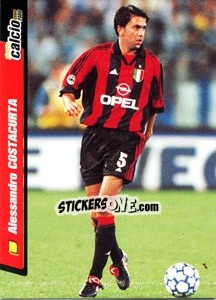 Sticker Alessandro Caostacurta - Pianeta Calcio 1999-2000 n. 145 - Ds