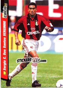 Sticker Serginho - Pianeta Calcio 1999-2000 - Ds