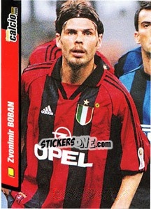 Sticker Zvonimir Boban - Pianeta Calcio 1999-2000 - Ds
