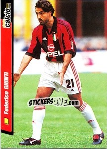Sticker Federico Giunti - Pianeta Calcio 1999-2000 n. 153 - Ds