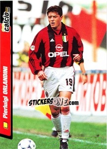 Sticker Pierluigi Orlandini - Pianeta Calcio 1999-2000 - Ds