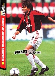 Figurina Leonardo - Pianeta Calcio 1999-2000 - Ds