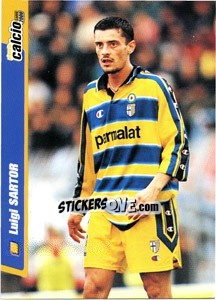 Sticker Luigi Sartor - Pianeta Calcio 1999-2000 n. 163 - Ds
