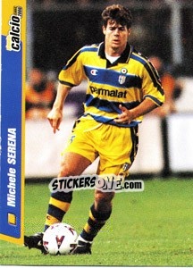 Cromo Michele Serena - Pianeta Calcio 1999-2000 - Ds