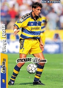 Sticker Diego Fuser - Pianeta Calcio 1999-2000 n. 171 - Ds
