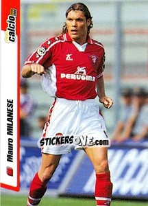Cromo Mauro Milanese - Pianeta Calcio 1999-2000 - Ds