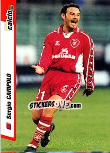 Sticker Sergio Campolo - Pianeta Calcio 1999-2000 - Ds