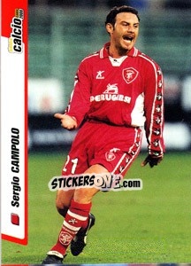 Sticker Sergio Campolo - Pianeta Calcio 1999-2000 n. 183 - Ds