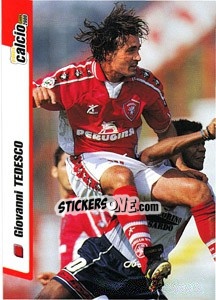 Sticker Giovanni Tedesco - Pianeta Calcio 1999-2000 n. 185 - Ds