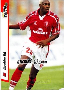 Cromo Ibrahim Ba - Pianeta Calcio 1999-2000 - Ds