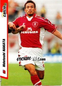 Sticker Hidetoshi Nakata - Pianeta Calcio 1999-2000 n. 189 - Ds