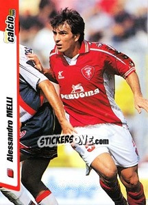 Sticker Alessandro Melli - Pianeta Calcio 1999-2000 n. 190 - Ds