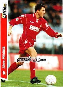 Sticker Cleto Polonia - Pianeta Calcio 1999-2000 n. 195 - Ds