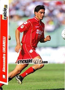 Figurina Alessandro Lucarelli - Pianeta Calcio 1999-2000 - Ds